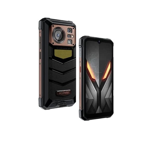 HOTWAV W11 Rugged Telefon, 20800mAh Batteri, 64MP Kamera,Global version: Global version, Guld, W11