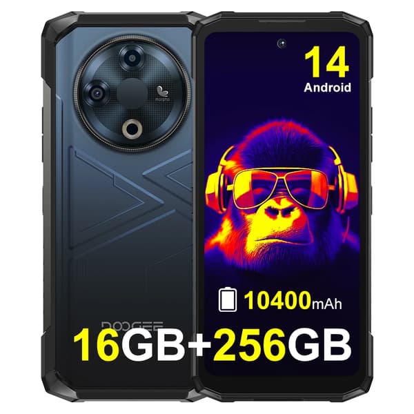 DOOGEE Fire 6, 16GB RAM, 50MP AI-kamera,Blå