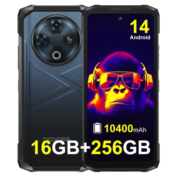 DOOGEE Fire 6, 16GB RAM, 50MP AI-kamera,Blå