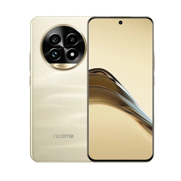 Mobiltelefon, 6,7" OLED-skærm, 50MP kamera, 80W hurtigopladning,Guld, 8GB+256GB