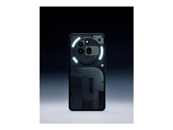 Nothing Phone (3a) Pro - 5G smarttelefon - dobbelt-SIM - RAM 12 GB / Internminne 256 GB - OLED-display - 6.77" - 2392 x 1080 pixels (120 Hz) - 3x bak