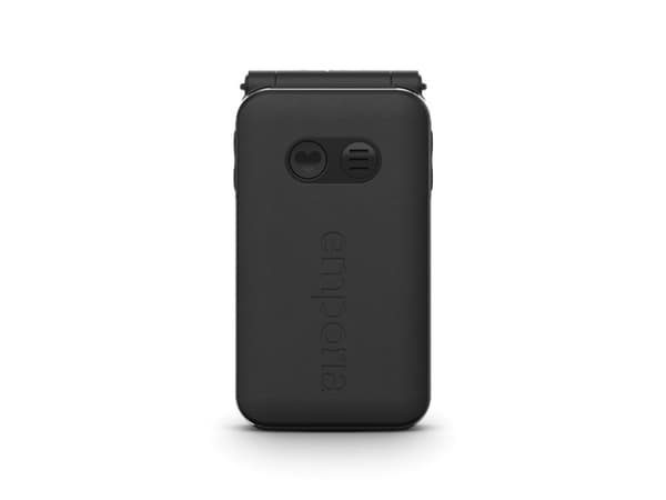 Emporia JOY, Muslingeskal, 7,11 cm (2.8"), 2 MP, Bluetooth, 1300 mAh, Sort