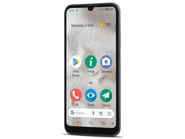 Doro 8100 Plus senior smarttelefon uten strømadapter (380518)