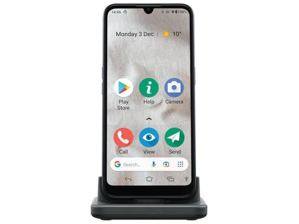 Doro 8100 Plus senior smarttelefon uten strømadapter (380518)