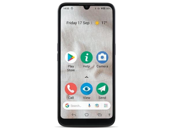 Doro 8100 Plus senior smarttelefon uten strømadapter (380518)