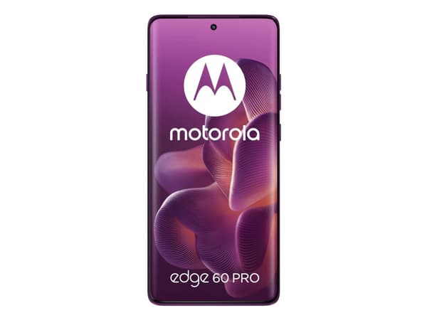 Motorola Edge 60 Pro - Pekskärmsmobil - dual-SIM - RAM 8 GB / Internminne 512 GB - 3 st. bakre kameror - front camera Lila