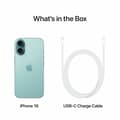 Miniatyrbild 6 av 6: Smartphone Apple IPHONE 16 6,1" 512 GB Turkos