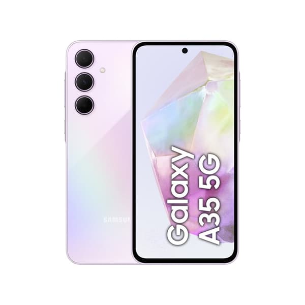 Samsung Galaxy A35 5G smartphone 8/256GB - Awesome Ljuslila lila