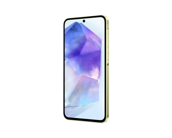 Samsung Galaxy A55 5G smartphone 8/128GB - Awesome Citrongul(Nordisk)