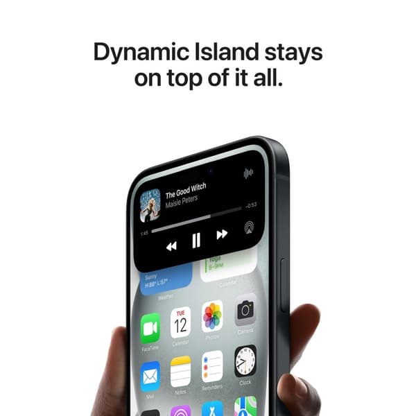 Apple iPhone 15 128GB 5G smartphone - Svart