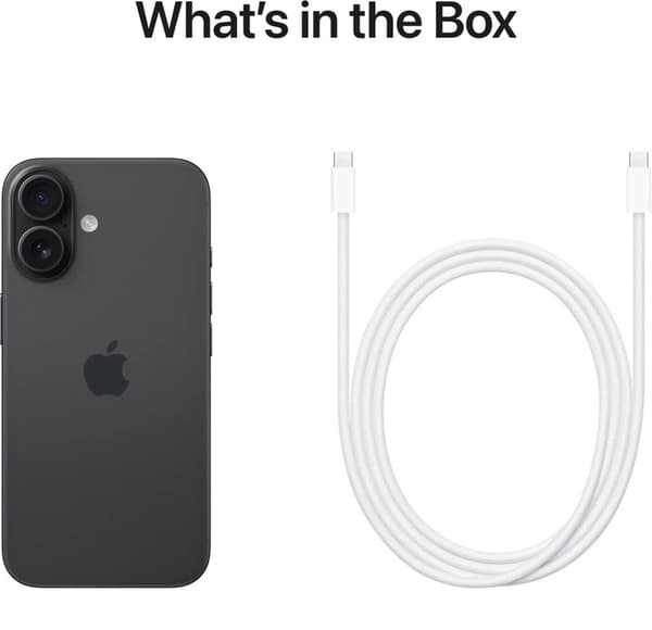 Apple iPhone 16 5G smartphone 256GB/8GB - Svart