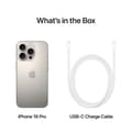 Miniatyrbild 4 av 4: Apple iPhone 16 Pro 5G Smartphone 256GB/8GB - Naturlig Titan