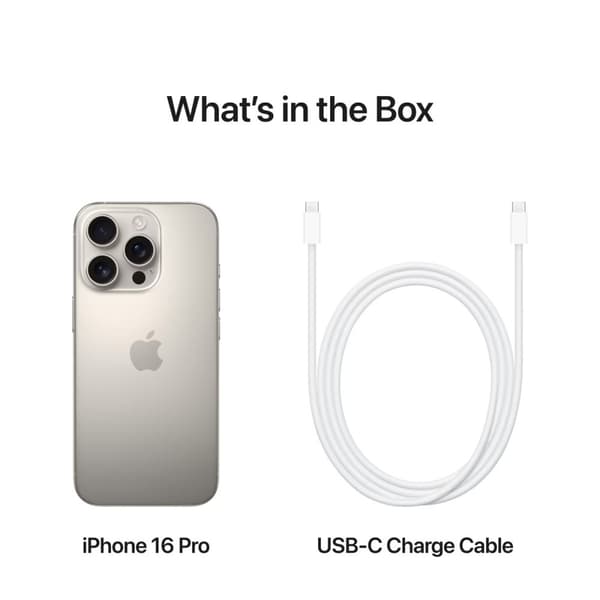 Apple iPhone 16 Pro Max 5G smartphone 256GB -Naturlig Titan
