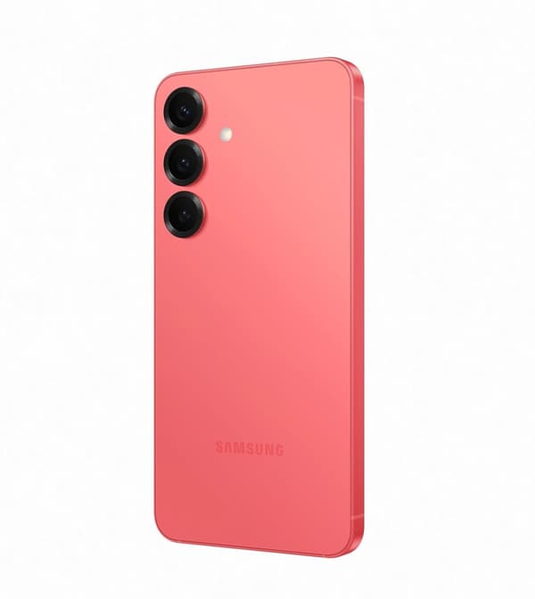 Samsung Galaxy S25 128GB 5G smartphone - Coralred(Nordisk)