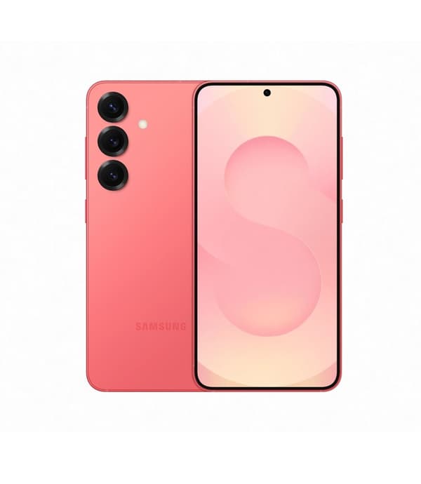 Samsung Galaxy S25 128GB 5G smartphone - Coralred(Nordisk) Korall, Röd