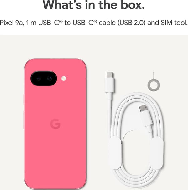 Google Pixel 9a 5G Smartphone 8/128GB - Peony