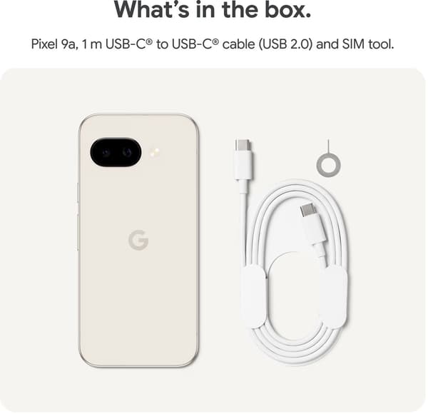 Google Pixel 9a 5G Smartphone 8/128GB - Porcelain