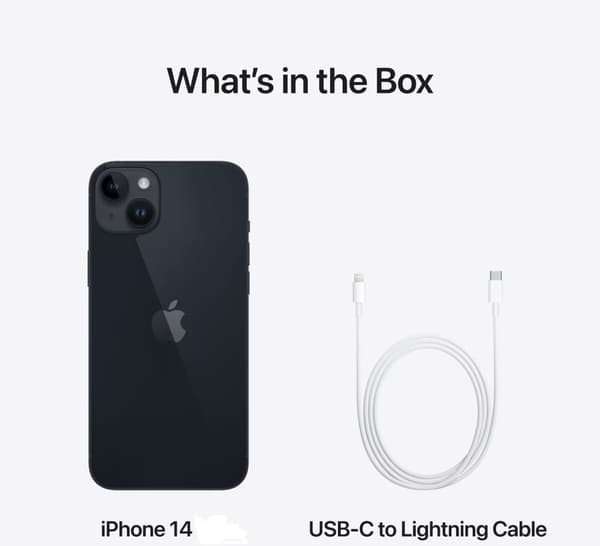 Apple iPhone 14 5G smartphone 6GB/128GB Midnight