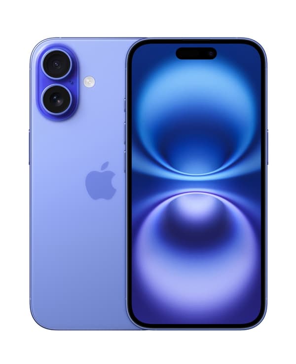 Apple iPhone 16 5G smartphone 128GB/8GB - Ultramarine Blå