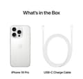 Miniatyrbild 4 av 4: Apple iPhone 16 Pro 5G smartphone 256GB/8GB - Vit Titan