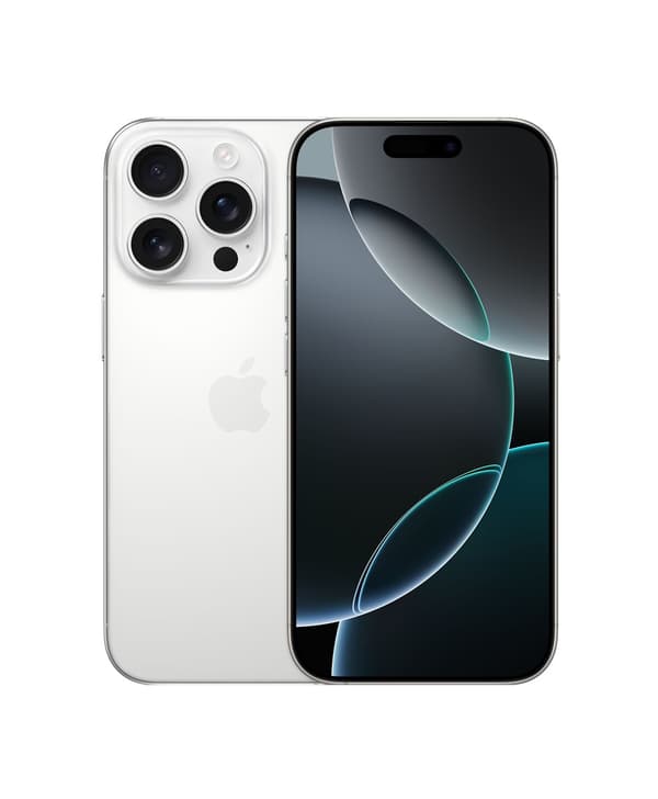 Apple iPhone 16 Pro 5G smartphone 256GB/8GB - Vit Titan Vit