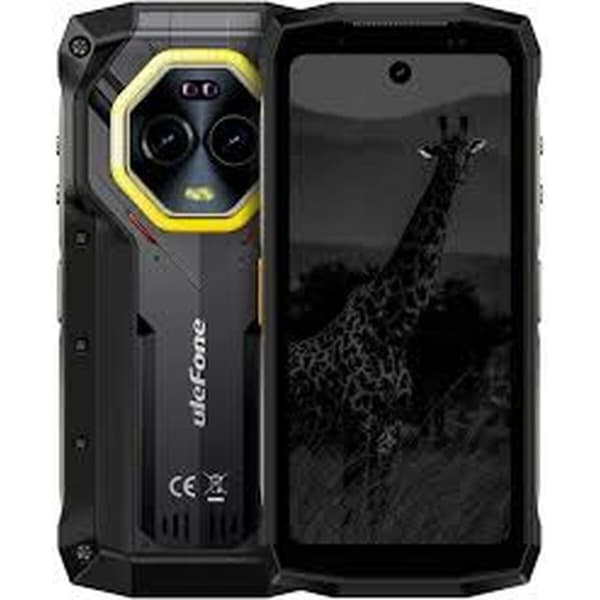Mobiltelefon för seniorer Ulefone Svart