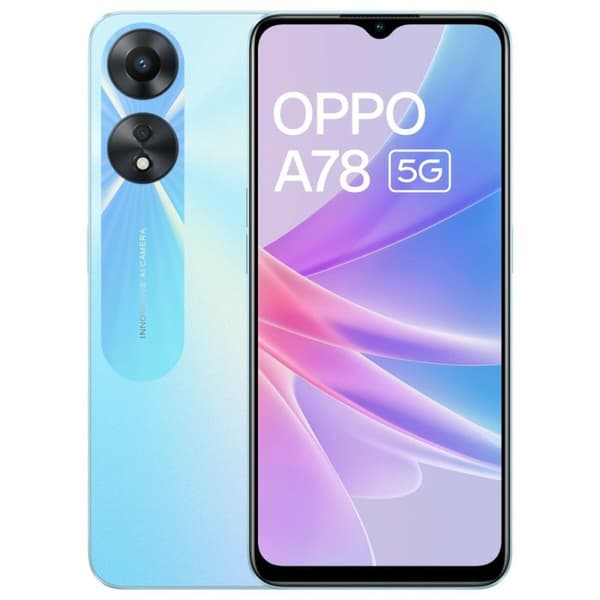 Smartphone Oppo A78 5G 6,56" 4 GB RAM 128 GB Blå Mediatek Dimensity 700 Blå