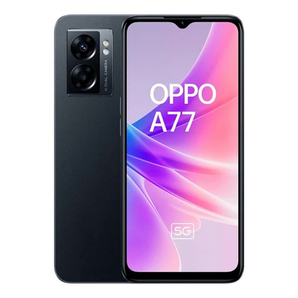 Smartphone Oppo A77 5G 6,56" 6 GB RAM 128 GB Svart Svart