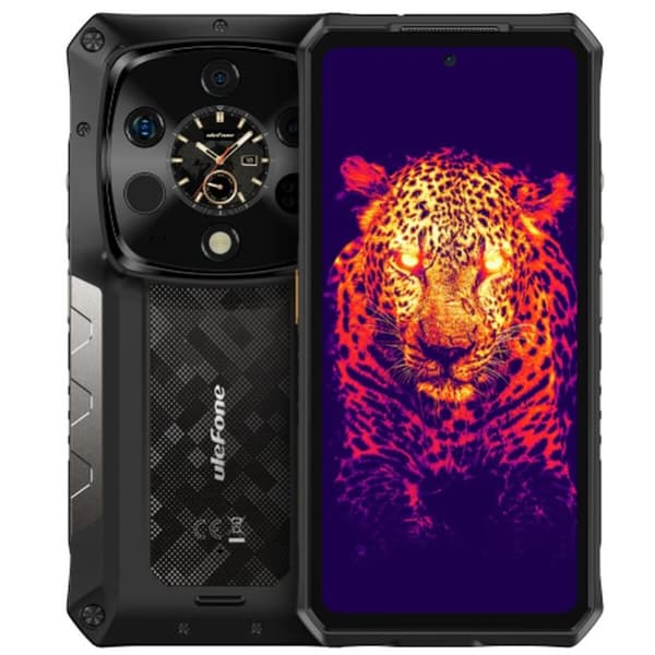 Smartphone Ulefone ARMOR 28 ULTRA THERMAL VERSION 16 GB RAM 512 GB Svart