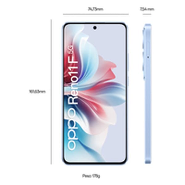 Älypuhelimet Oppo RENO 11F 6,7" 8 GB RAM 256 GB Sininen 5000 mAh