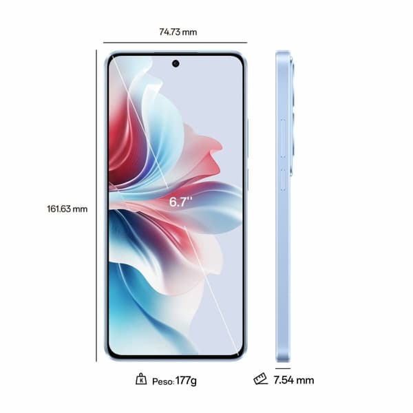 Älypuhelimet Oppo RENO 11F 6,7" 8 GB RAM 256 GB Sininen 5000 mAh