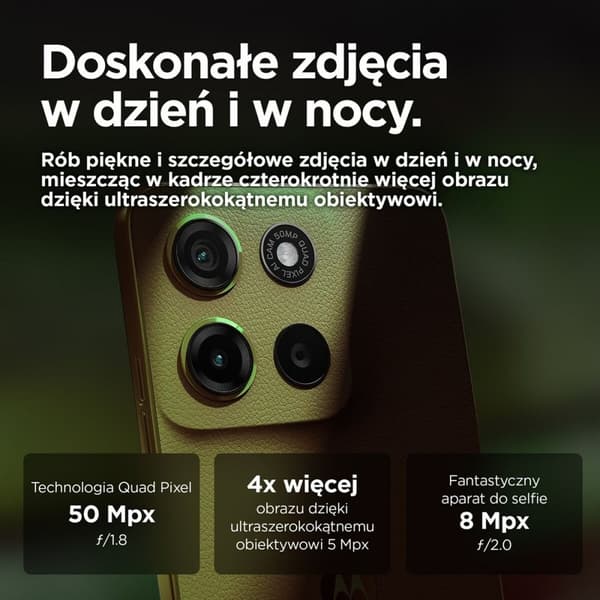 Smartphone Motorola PB6E0016PL 6,72" 8 GB RAM 256 GB Grøn