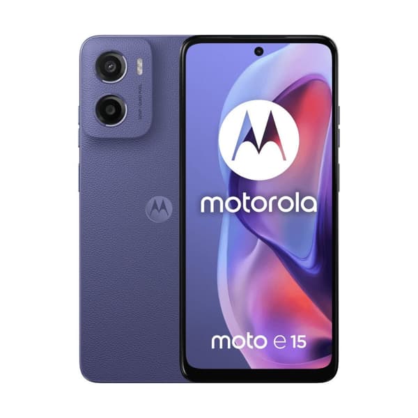 Smartphone Motorola Moto E15 6,67" Octa Core 2 GB RAM 64 GB Violett lavendel