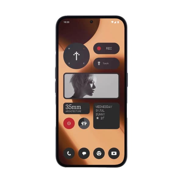 Smartphone Nothing Phone 2a Plus 5G 6,7" Octa Core 12 GB RAM 256 GB Svart