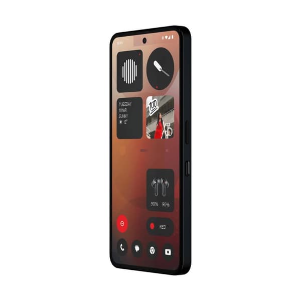 Smartphone Nothing Phone 3a 5G Octa Core 12 GB RAM 256 GB Svart 6,67"
