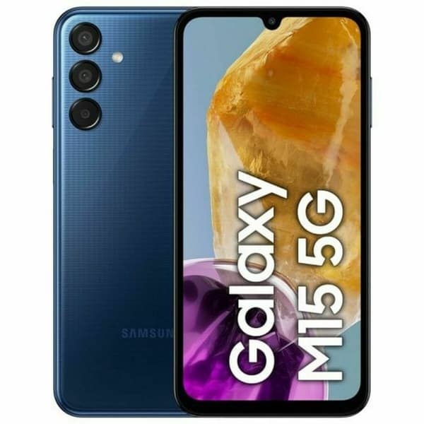 Smartphone Samsung 6,1" 4 GB RAM 128 GB Blå Mörkblå
