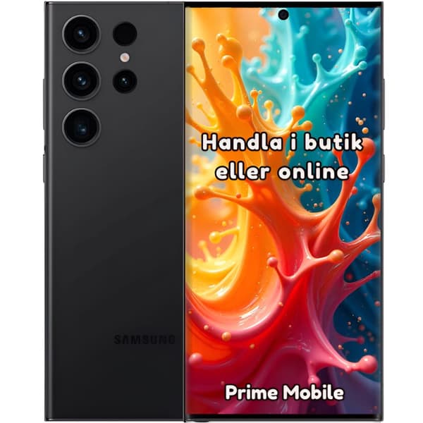 S23 Ultra 256GB Kuin uusi Musta Samsung Galaxy