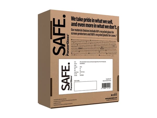 SAFE. by PanzerGlass - Linsskydd för mobiltelefon - svart (paket om 50)