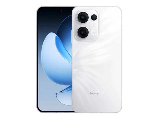 OPPO 13 5G, 16,7 cm (6.59"), 12 GB, 256 GB, 50 MP, Android 15, Hvit Hvit