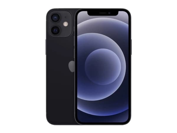 Refurbished Apple iPhone 12 Mini 256GB (Sort) - Condition: Grade B