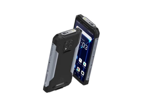 myPhone Hammer Construction, 15,2 cm (6"), 6 GB, 128 GB, 16 MP, Android 12, Sort, Sølv Sort, Sølv