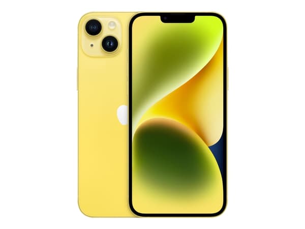 Apple iPhone 14 Plus - 5G smartphone - dobbelt-SIM / Internminne 128 GB - OLED-display - 6.7" - 2778 x 1284 piksler - 2x bakkameraer 12 MP, 12 MP - f