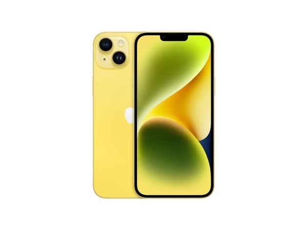 Apple iPhone 14 Plus - 5G smartphone - dobbelt-SIM / Internminne 128 GB - OLED-display - 6.7" - 2778 x 1284 piksler - 2x bakkameraer 12 MP, 12 MP - f