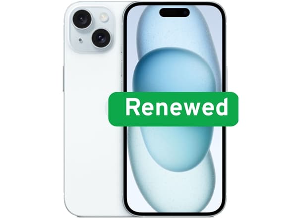 Apple | RENEW | Grade B | iPhone 15 Plus | Blue | 6.7 " | Super Retina XDR OLED | 2796 x 1290 pixels | A16 Bionic Chip | 6 GB | 128 GB | Dual SIM | 5