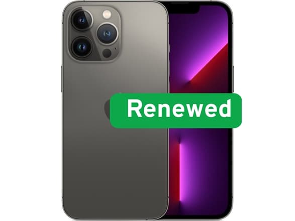 Apple | RENEW | Grade A | iPhone 13 Pro | Graphite | 6.1 " | Super Retina XDR OLED | 2532 x 1170 pixels | A15 Bionic | 6 GB | 128 GB | Dual SIM | 5G