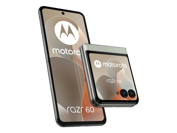 Motorola razr 60, 17,5 cm (6.9"), 8 GB, 256 GB, 50 MP, Android 15, Grå Grå
