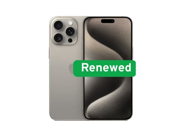 Apple | RENEW | Grade C | iPhone 15 Pro Max | Natural | 6.7 " | Super Retina XDR OLED | 2796 x 1290 pixels | A17 Pro Chip | 8 GB | 256 GB | Dual SIM