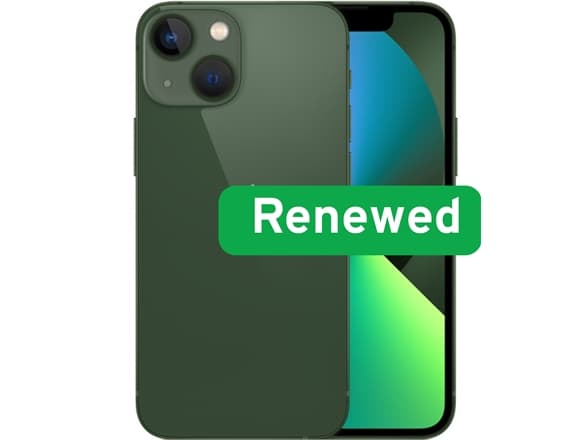 Apple | RENEW | Grade C | iPhone 13 mini | Green | 5.4 " | Super Retina XDR OLED | 2340 x 1080 pixels | A15 Bionic | 4 GB | 128 GB | Dual SIM | 5G |