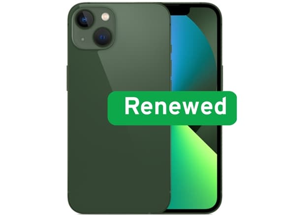 Apple | RENEW | Grade B | iPhone 13 | Green | 6.1 " | Super Retina XDR OLED | 2532 x 1170 pixels | A15 Bionic | 4 GB | 128 GB | Dual SIM | 5G | 12+12