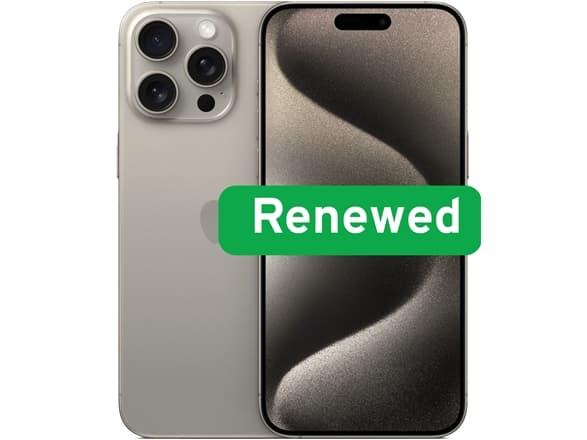Apple | RENEW | Grade B | iPhone 15 Pro | Natural Titanium | 6.1 " | Super Retina XDR OLED | 2556 x 1179 pixels | A17 Pro Chip | 8 GB | 256 GB | Dual